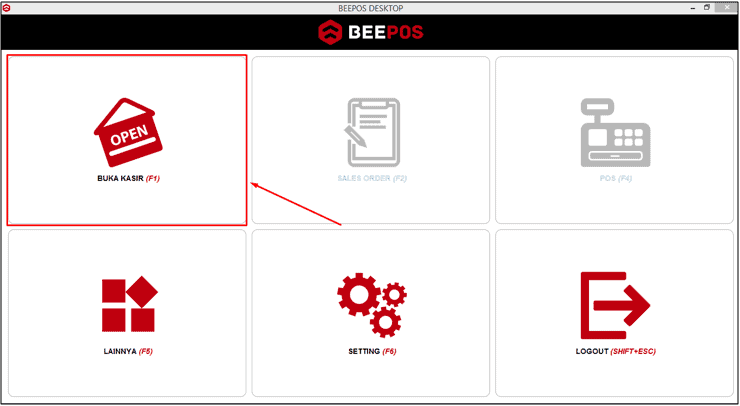 Atur Modal Kasir Secara Manual di Beepos Desktop