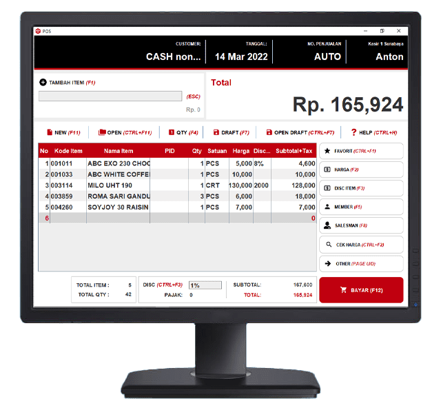 Software Kasir Minimarket Terbaik