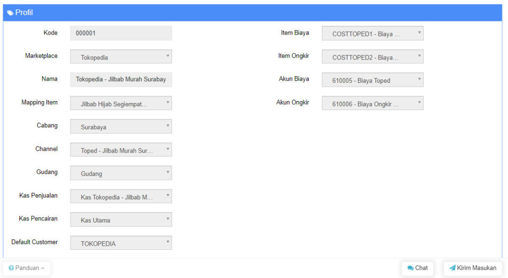 Setting Awal Plugin E-Commerce - Beecloud