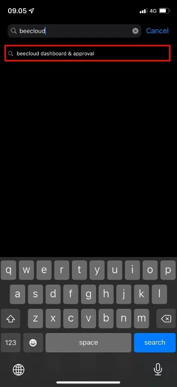 2. cari beecloud dashboard 2. cari beecloud dashboard
