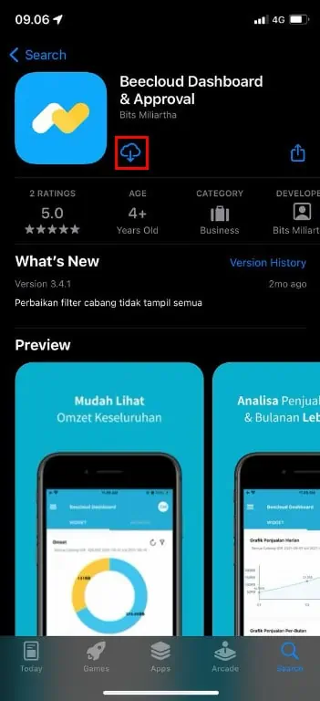 4. klik download atau install 4. klik download atau install