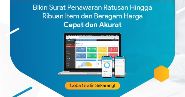 Bikin Surat Penawaran Ratusan Hingga Ribuan Item Dan Beragam Harga Beecloud