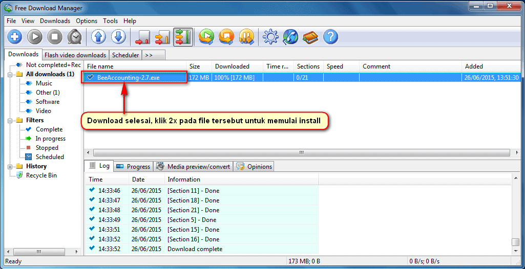 Download Installer Beeaccounting Dengan Downloader
