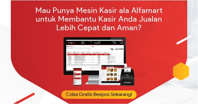 Mau Punya Mesin Kasir ala Alfamart untuk Membantu Kasir Anda Jualan Lebih Cepat dan Aman