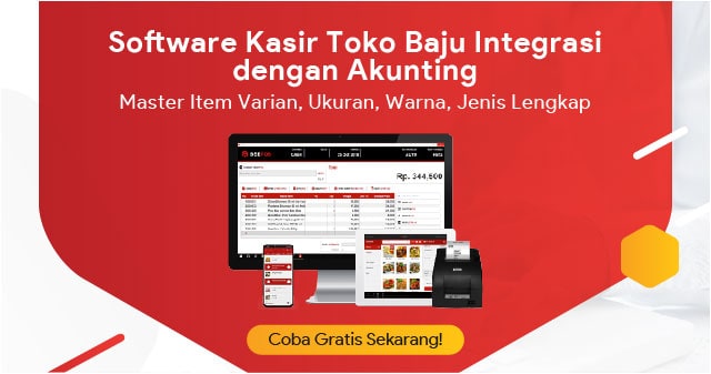 Software Kasir Toko Baju Integrasi dengan Akunting Beepos