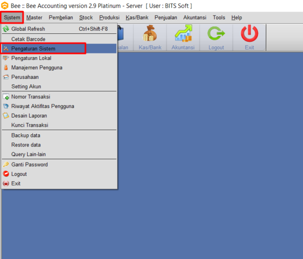 Cara Setting Default Pajak BeeAccounting Cara setting default pajak beeaccounting