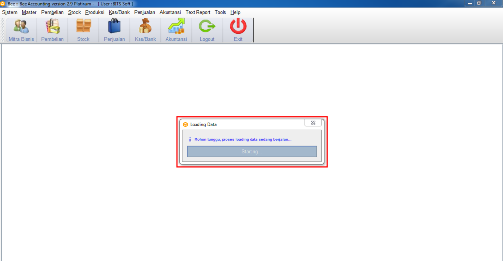 Mengatasi Load Login Tidak Selesai Program Beeaccounting