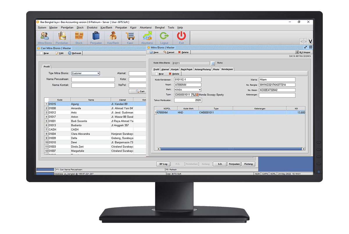 02b Beeaccounting Software Bengkel Booking Appointment Customer