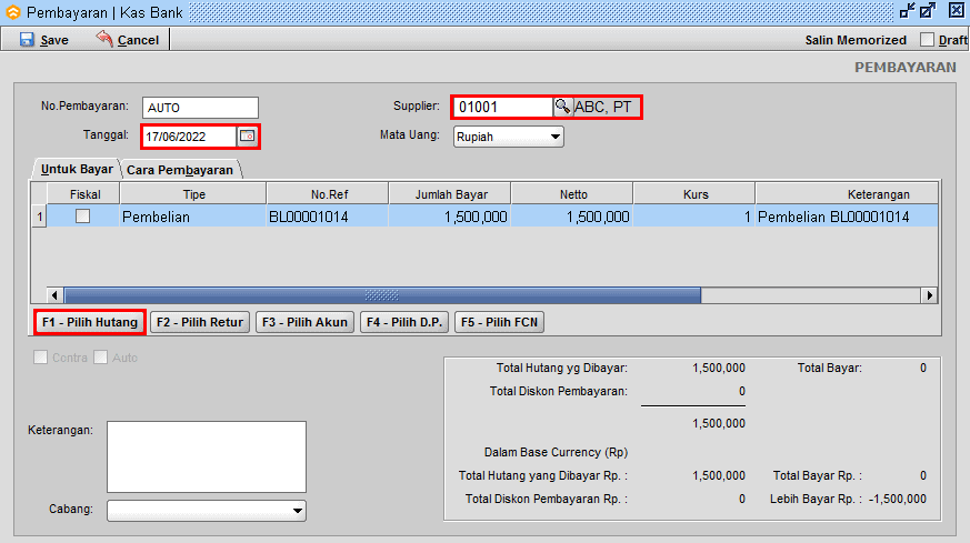 Pembayaran Menggunakan Giro Beeaccounting