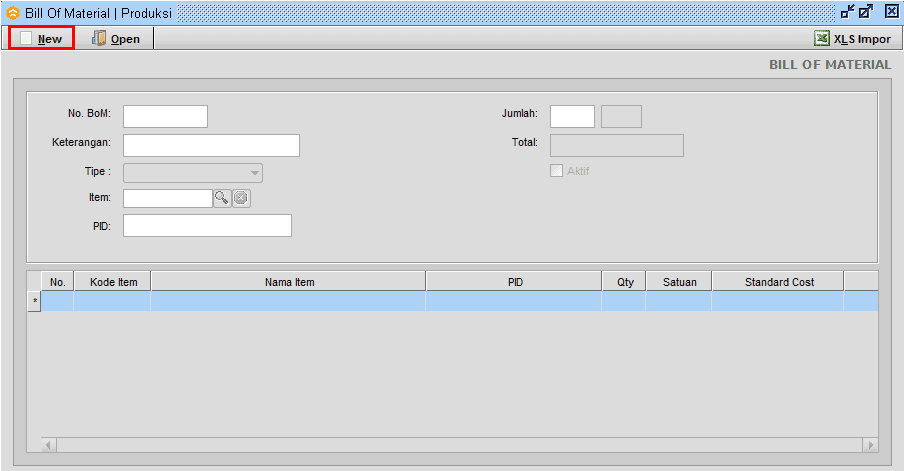 Cara Membuat BoM (Bill Of Material) Beeaccounting