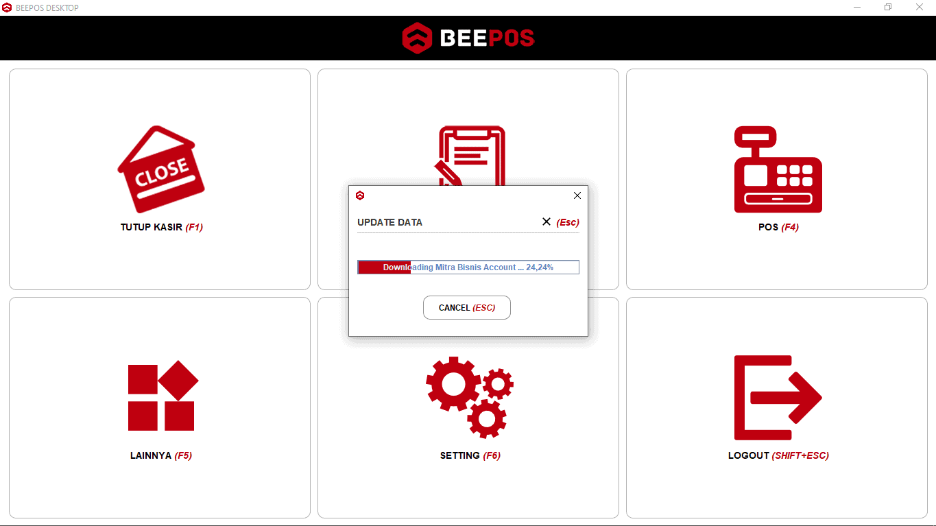 Transaksi Menggunakan PID Pada Beepos Desktop