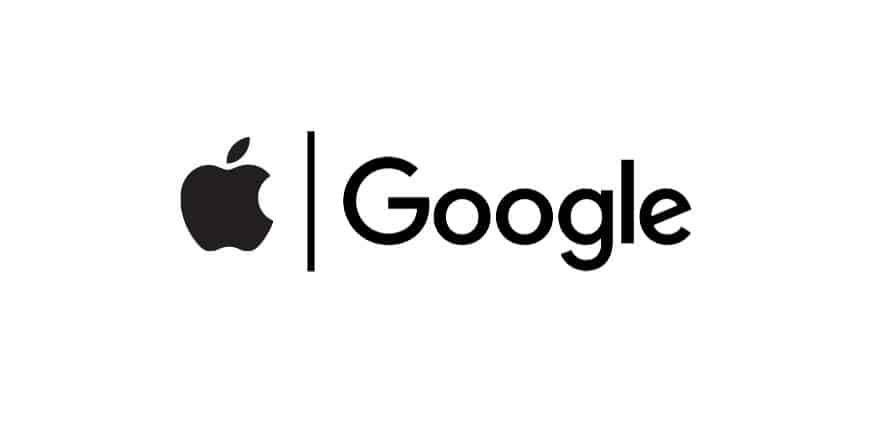Logo Apple Dan Google