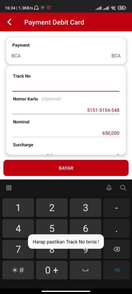Pengaturan Nomor Kartu dan Track No. Bisa Kosong Pada Beepos Mobile