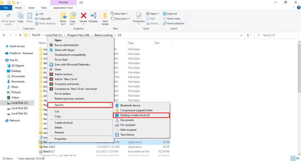 Cara Membuat Shortcut Beeaccounting