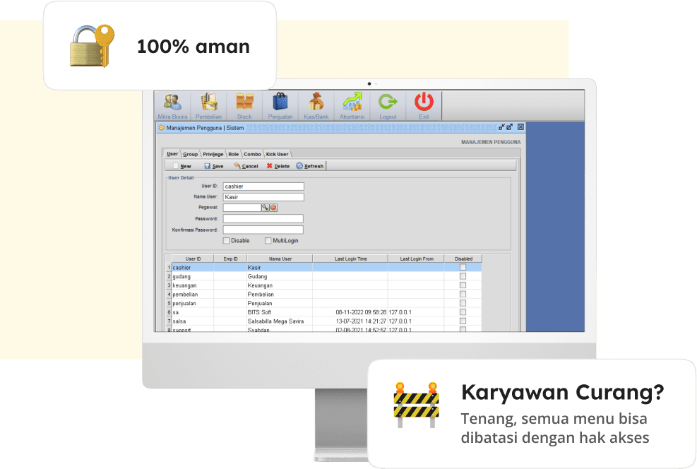 Data Aman Tersimpan Software Akuntansi