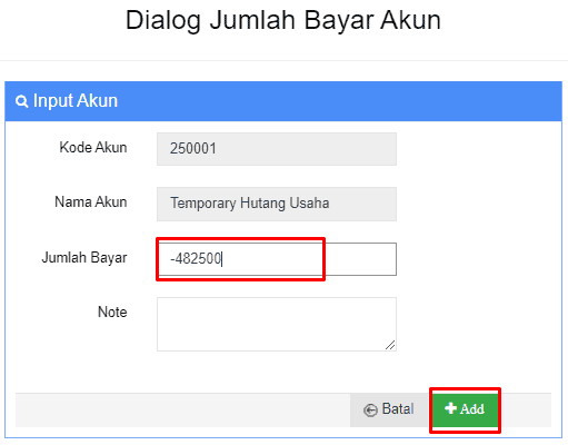 Potong Piutang Vs Hutang 12