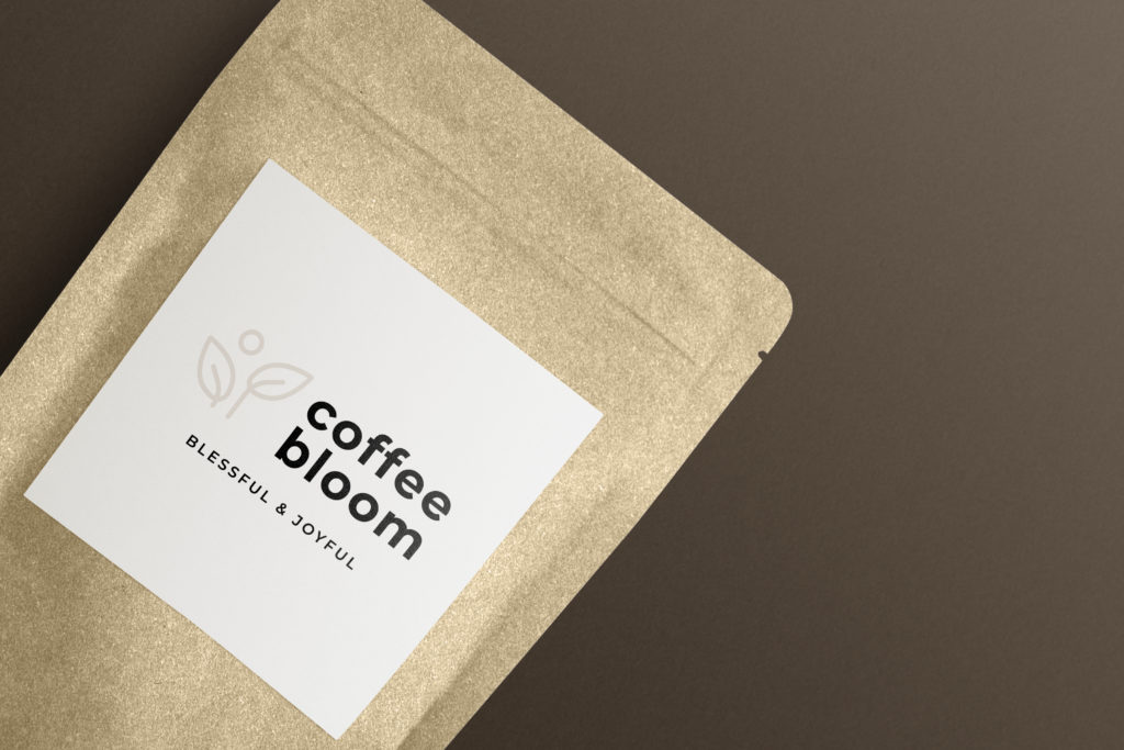 Coffee Bean Craft Paper Bag