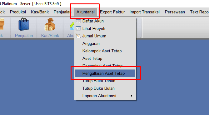 Cara Input Pengafkiran Aset Tetap