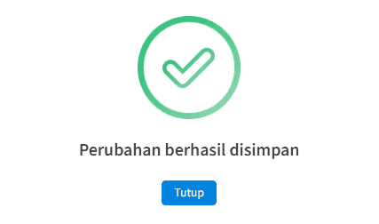 Gambar 5. Berhasil disimpan Hkakses5