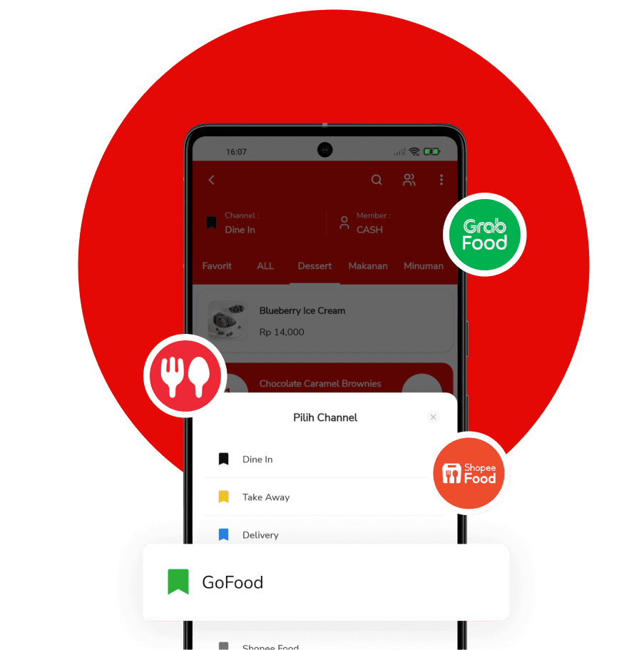 Mesin Kasir Android Beepos Mobile Multi Satuan