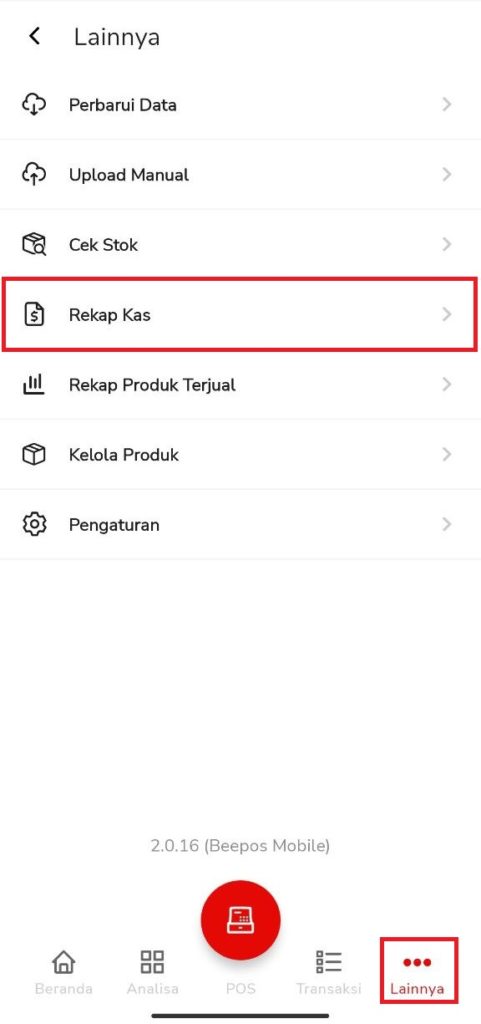 Cara Melakukan Kas Keluar Beepos Mobile v2.0