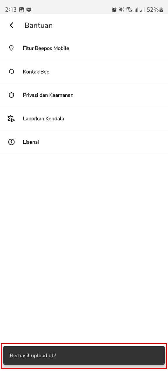 Cara Kirim Database dan Informasi Kendala Beepos Mobile 2.0