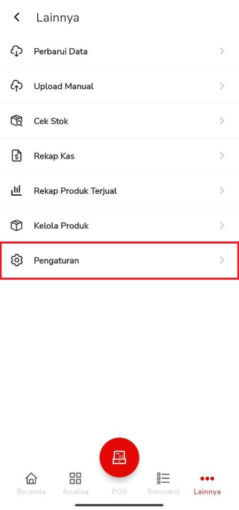 Setting Auto Upload Beepos Mobile v2.0