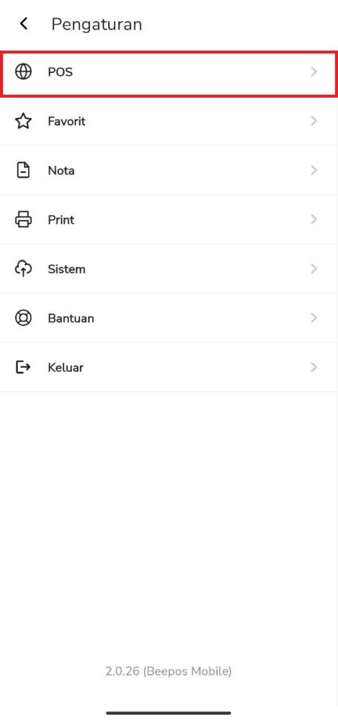 Cara Merubah Font Pada Beepos Mobile 2.0