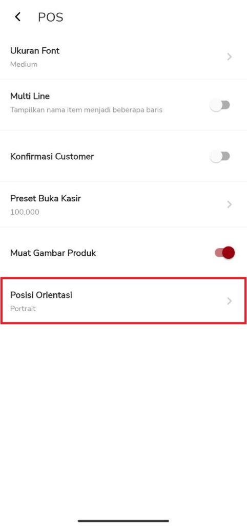 Cara Merubah Posisi Orientasi Beepos Mobile 2.0