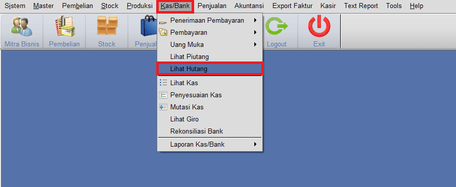 Input Set Saldo Awal Hutang Beeaccounting