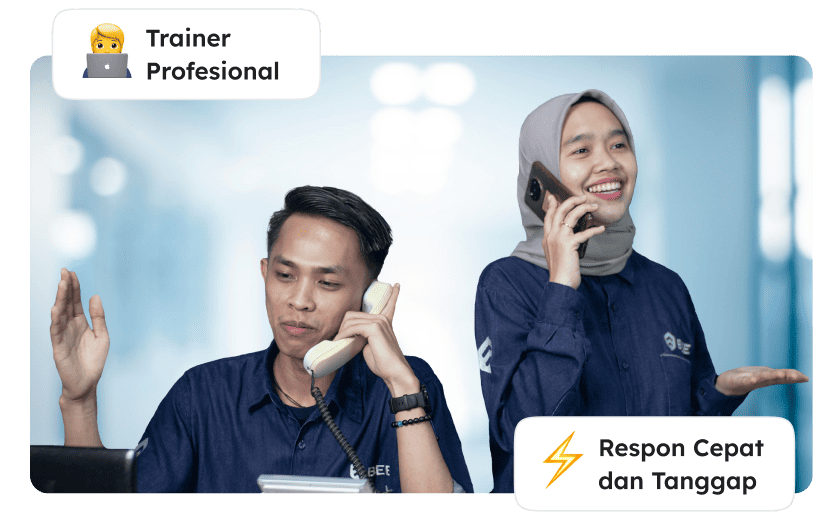 Layanan Afte Sales Tim Support Profesional setelah berlangganan aplikasi pembukuna Beecloud