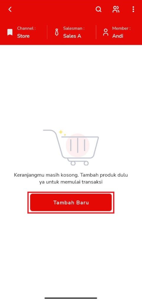 Transaksi Member (Retail) Beepos Mobile 2.0