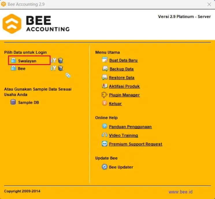 Membuat Profil Login Baru