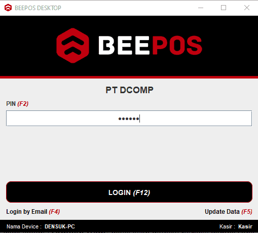Transaksi Menggunakan PID Pada Beepos Desktop