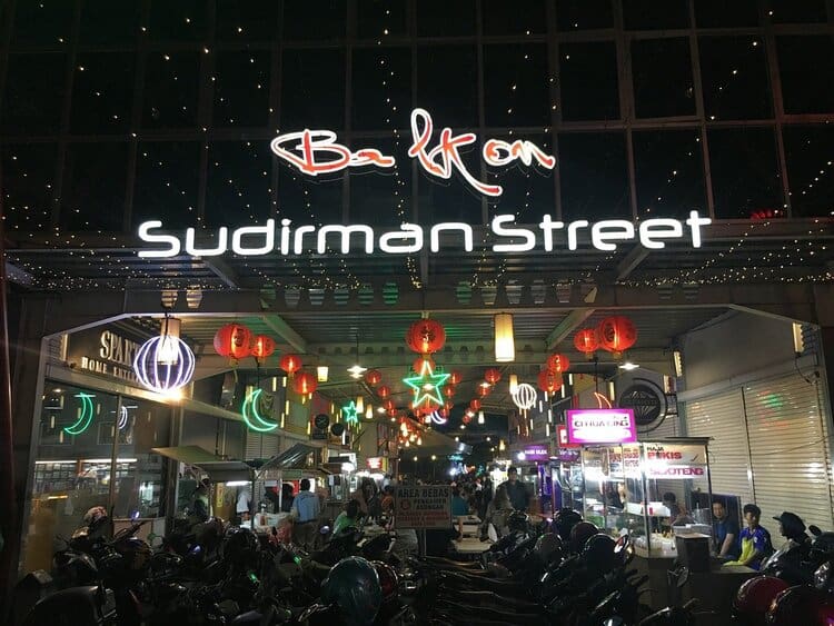 Kuliner Malam Bandung Sudirman Street