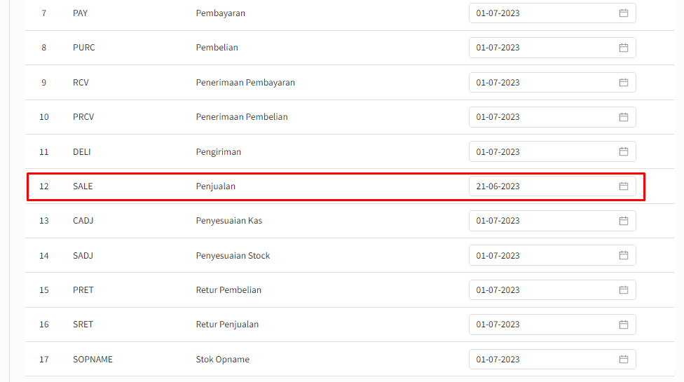 Gambar 4. Ganti Tanggal Kunci Transaksi Kuncitrx4