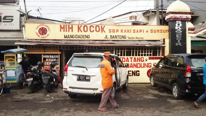 Mih Kocok Mang Dadeng Kuliner Di Bandung
