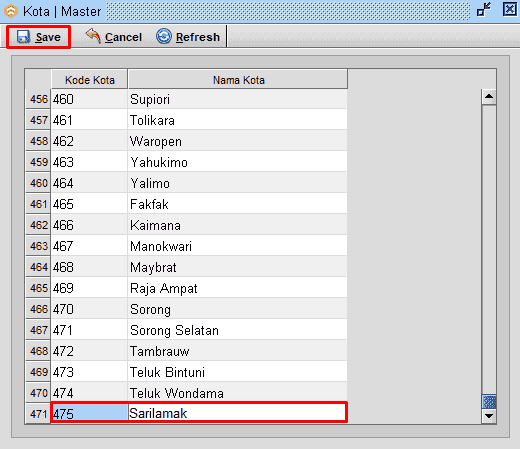 Kb Menambahkan Kota Pada Beeaccounting Gambar 3
