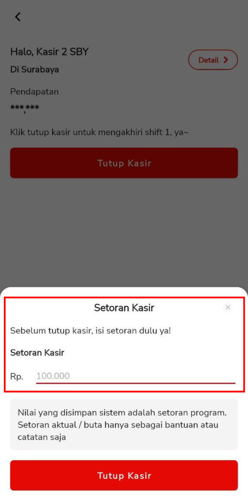 Detail Nilai Menu Analisa Beepos Mobile 2.0