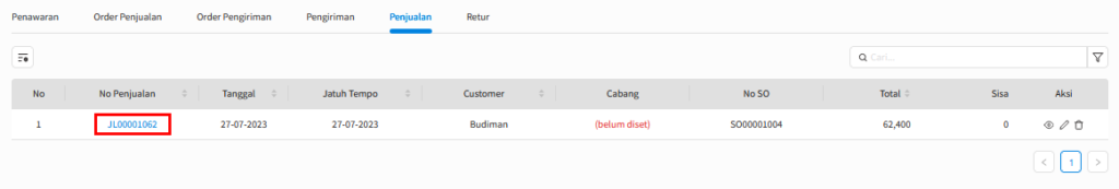 Setting Panjang Digit Nomor Transaksi Beecloud 3.0