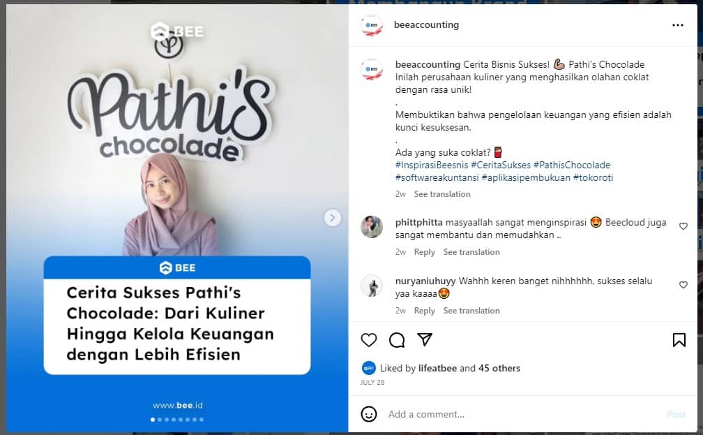 Contoh Ide Konten Instagram Cerita Pelanggan