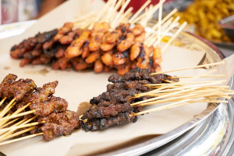 Menu Sate Sate An Di Angkringan