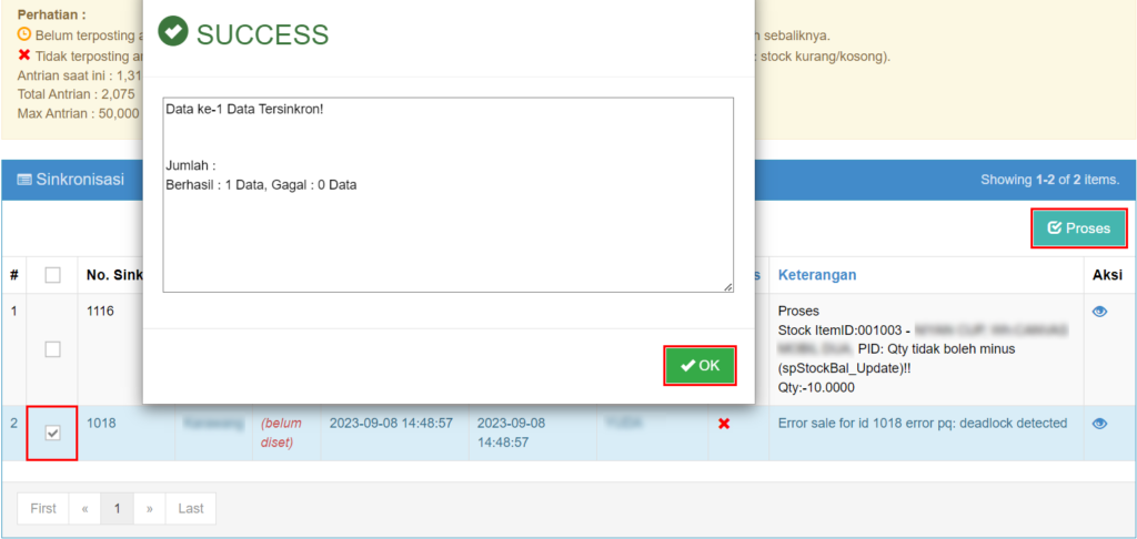 Perbaikan Gagal Proses Daftar Syncpool Beecloud (Deadlock Detected)