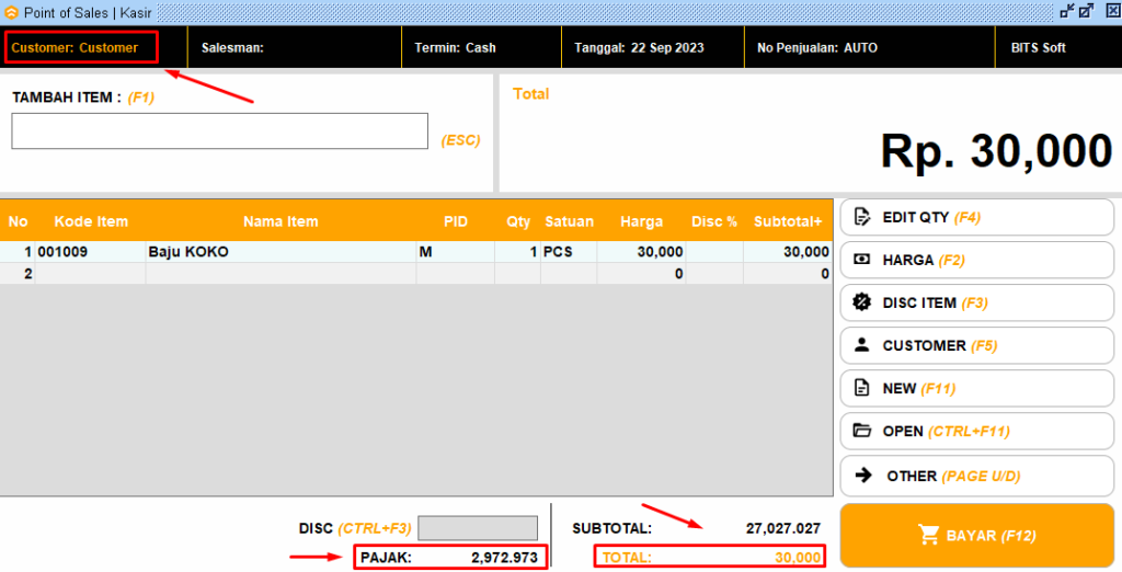 Buat Member Otomatis Penjualan Harga Termasuk Pajak Beeaccounting