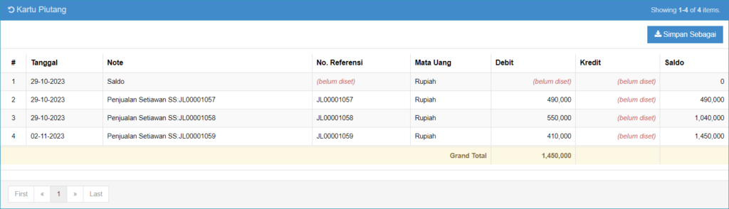 Lebih Bayar Menjadi Nota Potong Piutang Beecloud