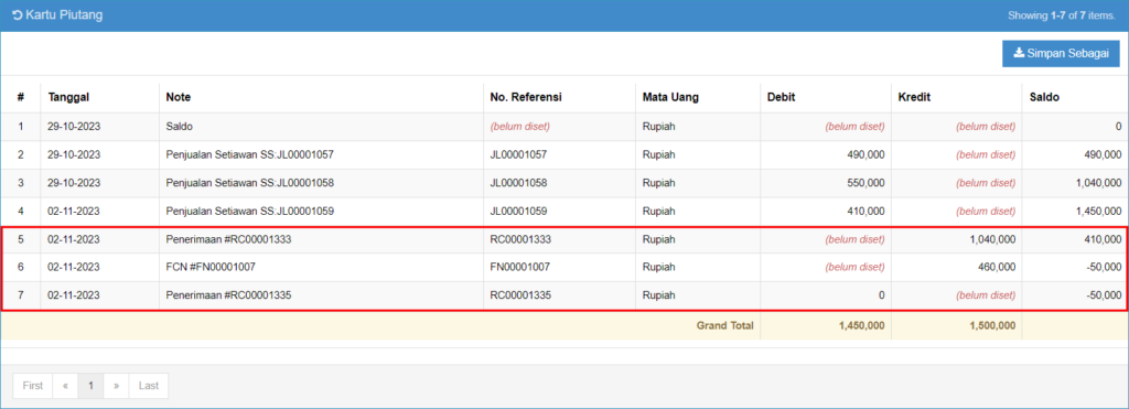 Lebih Bayar Menjadi Nota Potong Piutang Beecloud