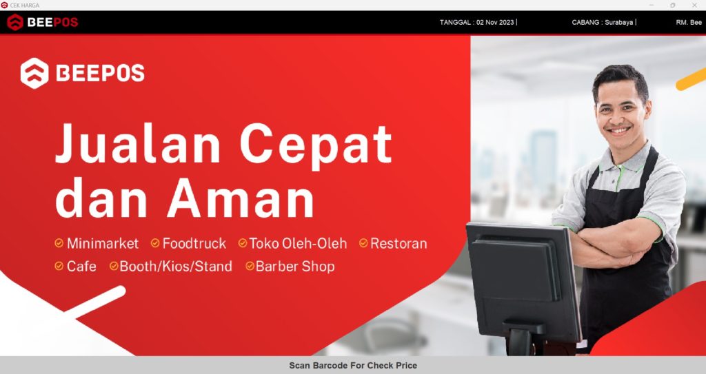 Database Tidak Terbaca Beepos Price Checker