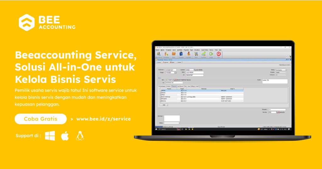 Beeaccounting Service Solusi All In One Usaha Servis Web