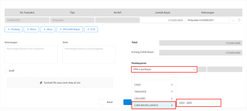 Cara Penggunaan Cara Pembayaran Tambahan Beecloud 3.0