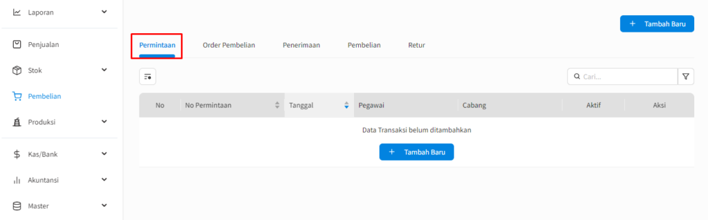 Beda Permintaan Pembelian Dan Permintaan Barang Beecloud 3.0